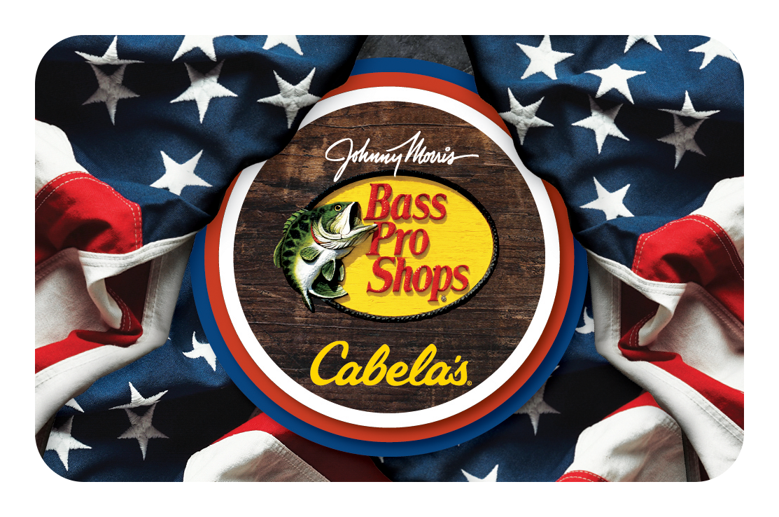 Bass Pro Shops and Cabela's Patriotic Gift Card Cabela's